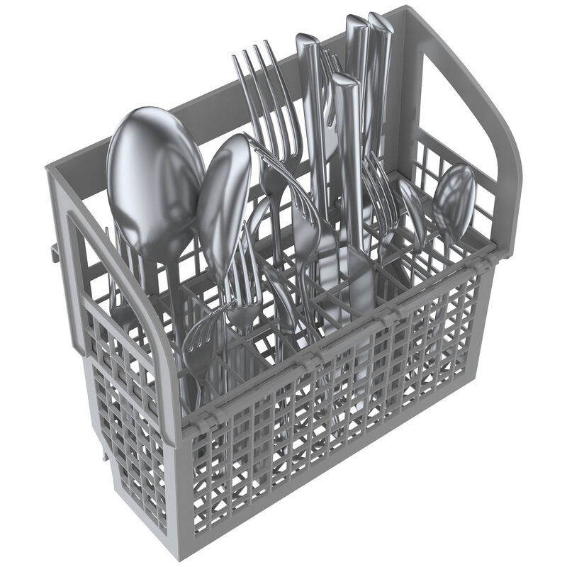 Bosch 300 Series 24 in. Top Control Smart Dishwasher with 46 dBa Sound Level, 3rd-Rack, PureDry & Pocket - Stainless Steel, Stainless Steel, hires