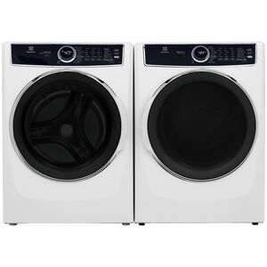 Electrolux 600 Series 27 in. 4.5 cu. ft. Stackable Front Load Washer with Perfect Steam, LuxCare Plus Wash System & SmartBoost -White, White, hires