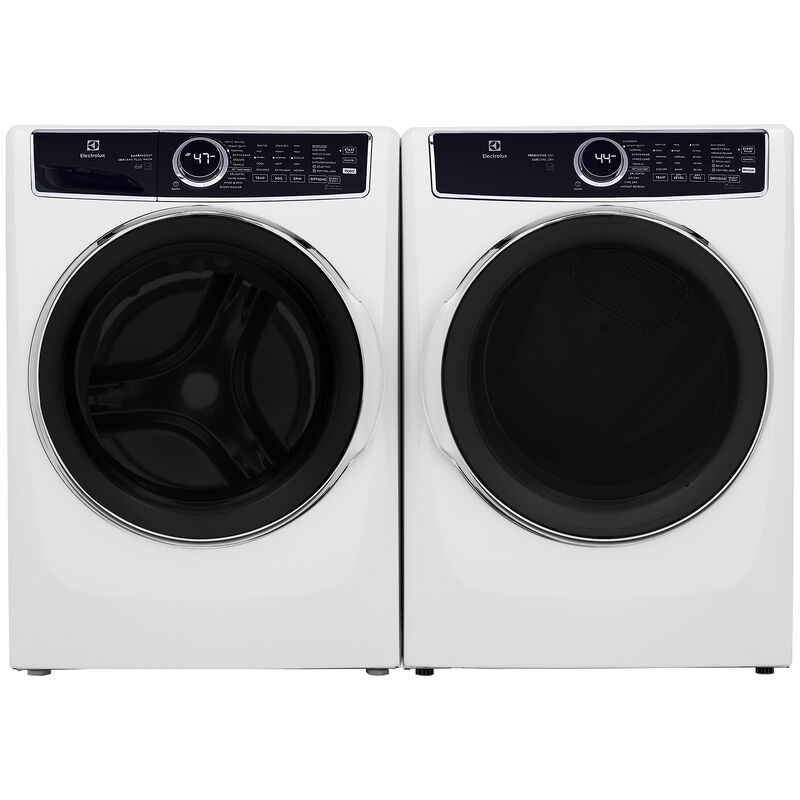 Electrolux 600 Series 27 in. 4.5 cu. ft. Stackable Front Load Washer with Perfect Steam, LuxCare Plus Wash System & SmartBoost -White, White, hires