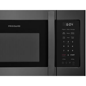 Frigidaire 30 in. 1.8 cu. ft. 1000W Over-the-Range Microwave with 300 CFM - Black Stainless, Black Stainless, hires
