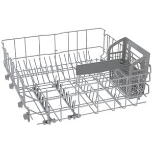 Bosch 800 Series 24 in. Top Control Smart Dishwasher with 42 dBa Sound Level, 3rd-Rack & CrystalDry - Stainless Steel, Stainless Steel, hires