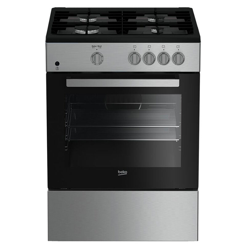 Beko 24 in. 2.5 cu. ft. Oven Freestanding Gas Range with 4 Sealed