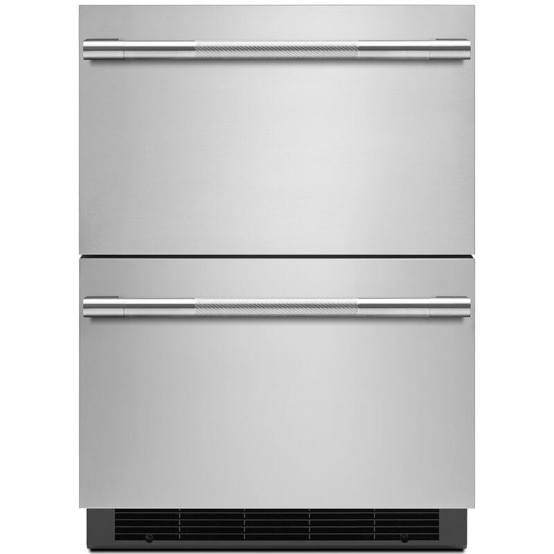 JennAir Rise 24 in. 4.7 cu. ft. Double Refrigerator Drawers - Stainless Steel, , hires