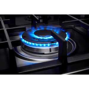 JennAir 24 in. 4-Burner Natural Gas Cooktop with Simmer Burner & Power Burner - Stainless Steel, , hires