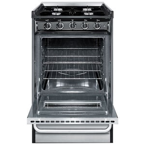 Summit 20 in. 2.4 cu. ft. Gas Range with Open Burners - Stainless Steel, , hires