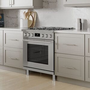 Bosch Metal Pedestal Feet for Industrial Style Ranges (Set of 4) - Stainless Steel, , hires