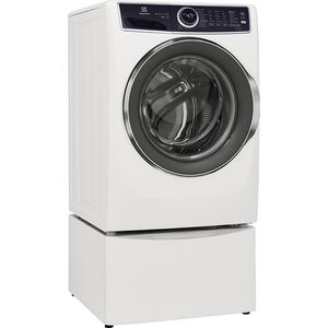 Electrolux 500 Series 27 in. 4.5 cu. ft. Stackable Front Load Washer with Perfect Steam & LuxCare Plus Wash System - White, White, hires