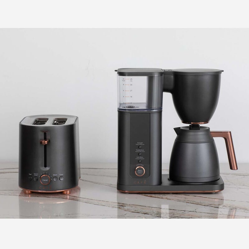 Cafe Express Finish 2-Slice Toaster - Matte Black, , hires