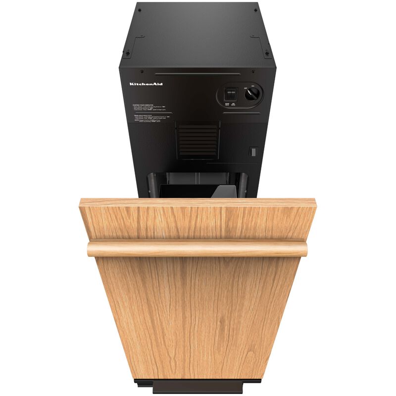 KitchenAid 15 in. Built-In Trash Compactor with Built-In Odor Management System - Custom Panel Ready, , hires