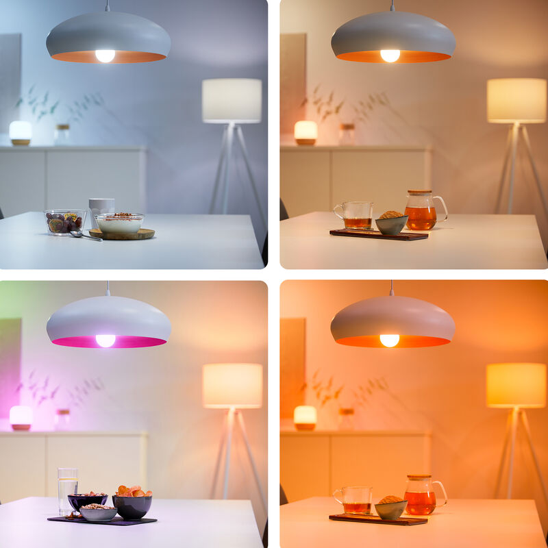 WiZ - Color and Tunable White A19 Smart Bulb (2-Pack), , hires