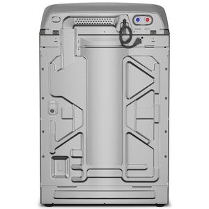 Maytag Pet Pro 27 in. 5.3 cu. ft. Smart Top Load Washer with Impeller & Sanitize with Oxi - Classic SIlver, Classic Silver, hires
