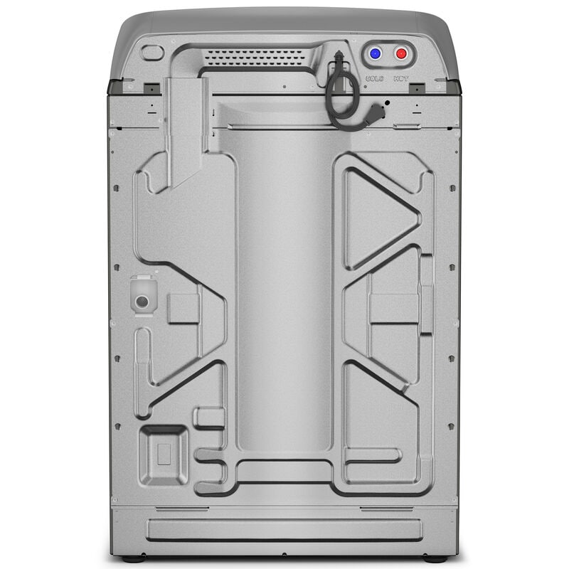 Maytag Pet Pro 27 in. 5.3 cu. ft. Smart Top Load Washer with Impeller & Sanitize with Oxi - Classic SIlver, Classic Silver, hires