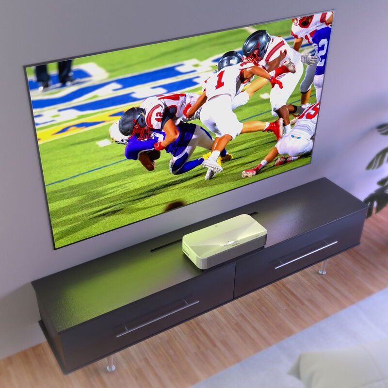 Epson EpiqVision Ultra 4K PRO-UHD Ultra Short-Throw 3-Chip 3LCD Smart Streaming Laser Projector - White, , hires