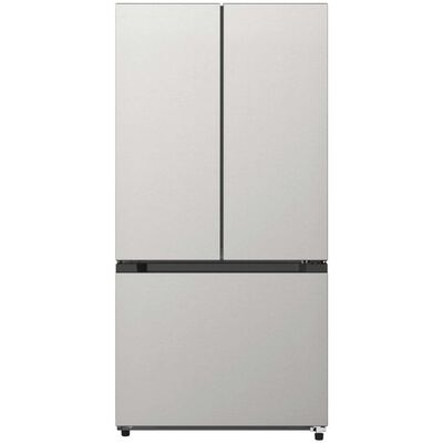 Sharp 33 in. 22.6 cu. ft. Counter Depth Garage-Ready French Door Refrigerator with Ice Maker - Stainless Steel | SJF2341SNS