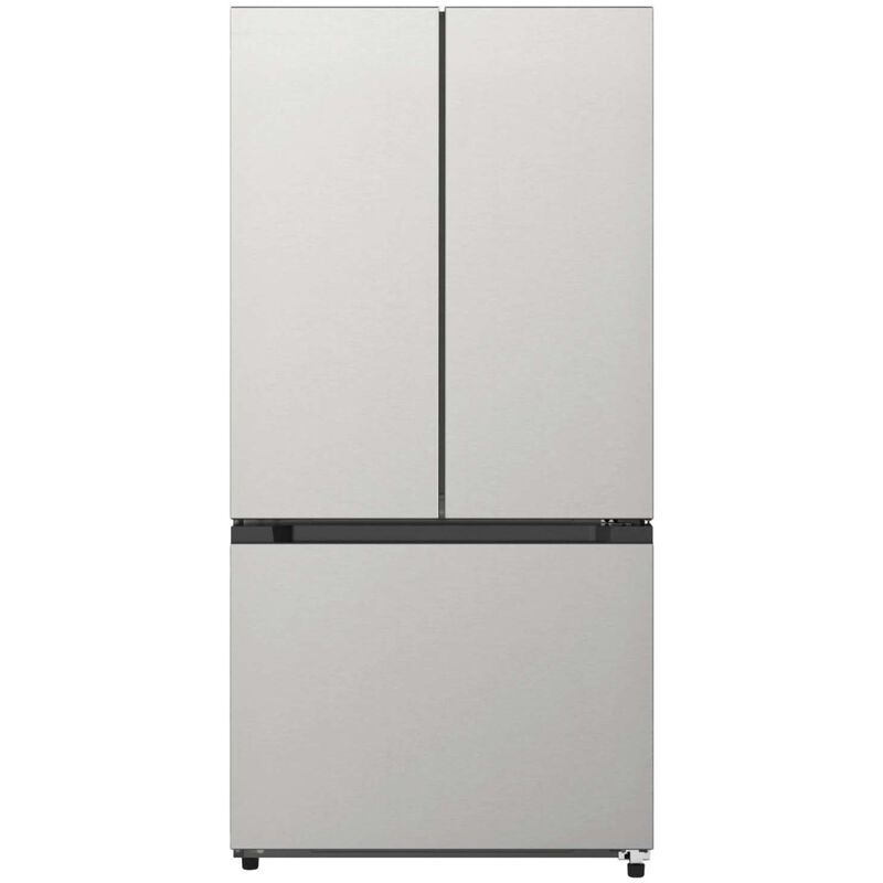 Sharp 33 in. 22.6 cu. ft. Counter Depth Garage-Ready French Door Refrigerator with Ice Maker - Stainless Steel, , hires