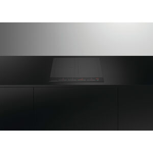 Fisher & Paykel Series 7 24 in. 4-Burner Induction Cooktop with Simmer Burner & Power Burner - Black Glass, , hires
