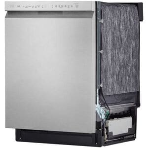 LG 24 in. Front Control Dishwasher with 48 dBa Sound Level, 3rd-Rack, Dynamic Dry & Pocket - PrintProof Stainless Steel, PrintProof Stainless Steel, hires