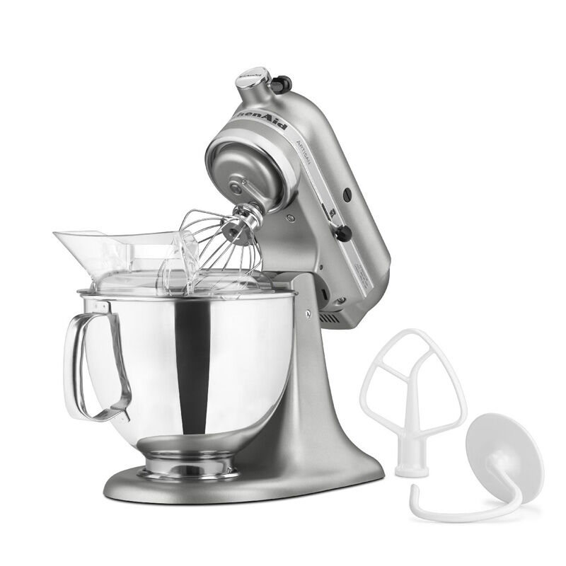 KitchenAid Artisan 10-Speed 5-Quart Tilt-Head Electric Stand Mixer -  Contour Silver