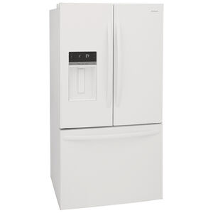 Frigidaire 36 in. 27.8 cu. ft. French Door Refrigerator with Ice & Water Dispenser - White, White, hires