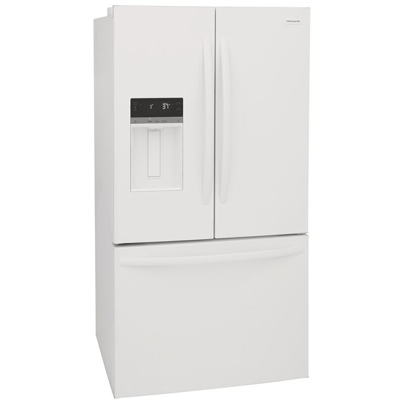 Frigidaire 36 in. 27.8 cu. ft. French Door Refrigerator with Ice & Water Dispenser - White, White, hires