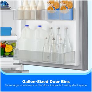 Midea 30 in. 18.7 cu. ft. Garage-Ready Bottom Freezer Refrigerator - Stainless Steel, , hires