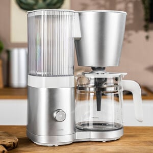 Zwilling Enfinity 12-Cup Drip Coffee Maker with Glass Carafe - Silver, Silver, hires
