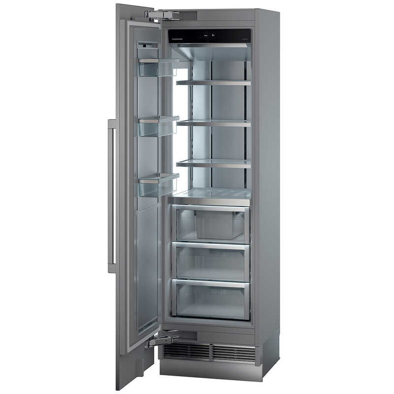 Liebherr Monolith 24 in. 11.5 cu. ft. Built-in Smart Triple-Drawers Upright Freezer with Ice-Maker & Adjustable Shelves - Custom Panel Ready, , hires
