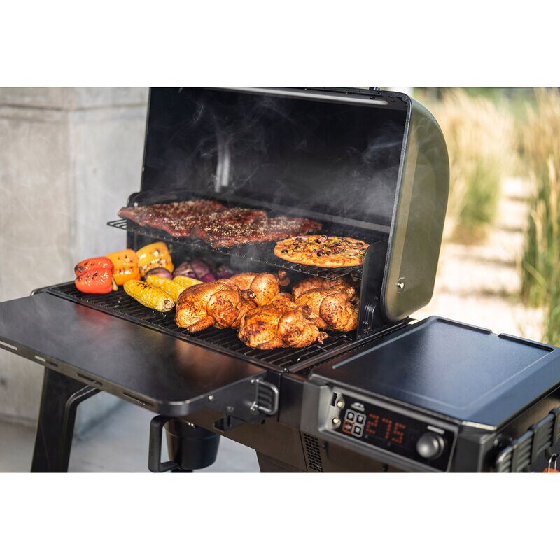 Traeger Woodridge Wood Pellets Grill - Black, , hires