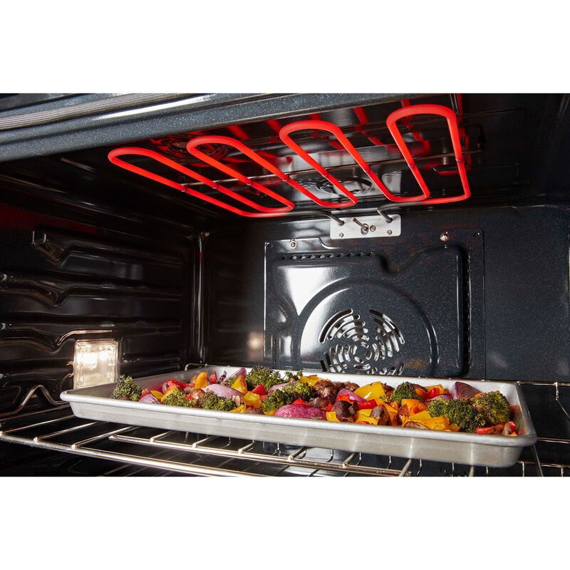 Whirlpool 27 in. 8.6 cu. ft. Electric Smart Double Wall Oven with Standard Convection & Self Clean - Black, , hires