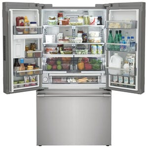 Frigidaire Professional 36 in. 23.3 cu. ft. Counter Depth French Door Refrigerator with Internal Water Dispenser - Stainless Steel, , hires