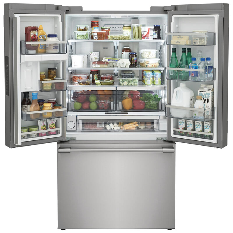 Frigidaire Professional 36 in. 23.3 cu. ft. Counter Depth French Door Refrigerator with Internal Water Dispenser - Stainless Steel, , hires