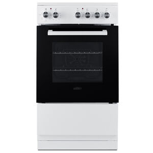 Summit 20 in. 1.8 cu. ft. Standard Convection Slide-In Electric Range with Smoothtop Burners - White, , hires