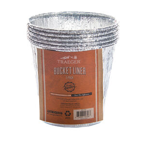 Traeger Aluminum Grease Bucket Liner - 5 Pack, , hires