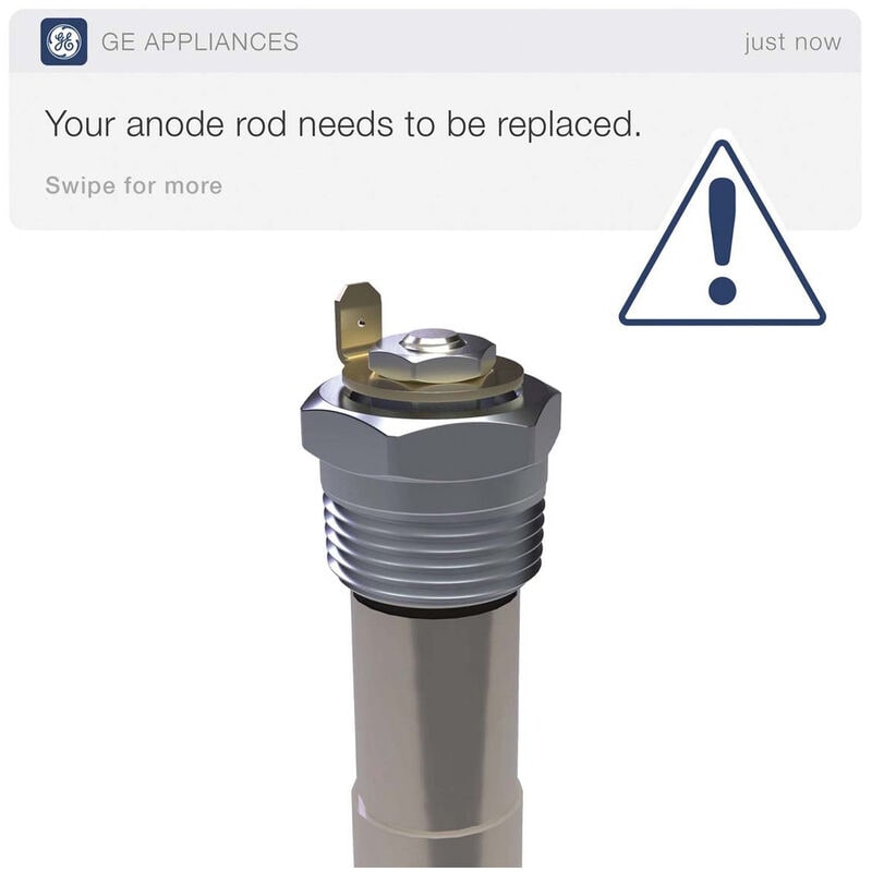 GE Smart Electric 40 Gallon Short Water Heater with 12-Year Parts Warranty, , hires