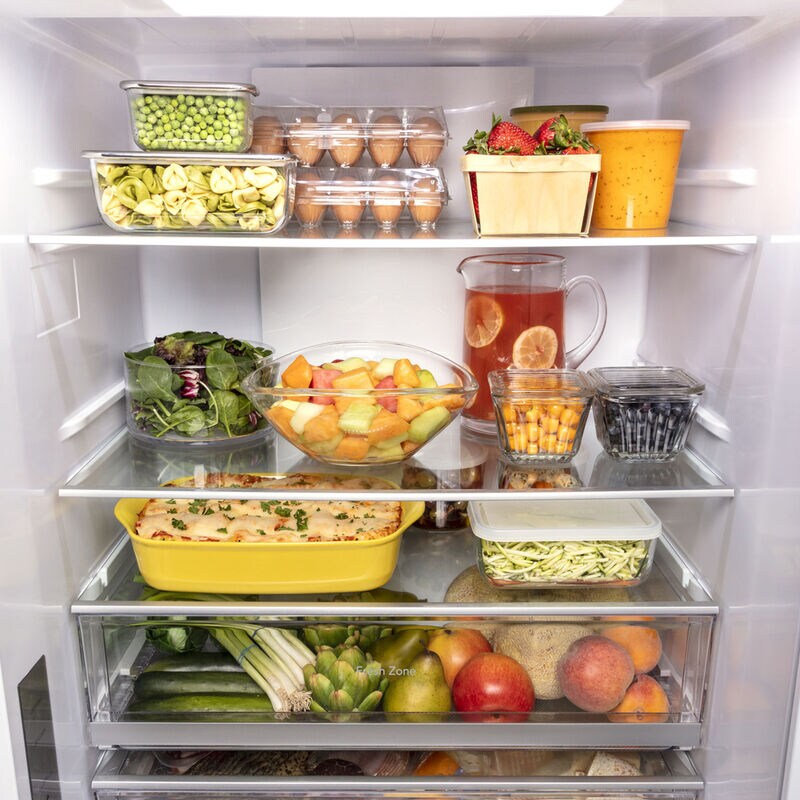 GE 31 in. 17.7 cu. ft. Counter Depth Bottom Freezer Refrigerator - Fingerprint Resistant Stainless, , hires