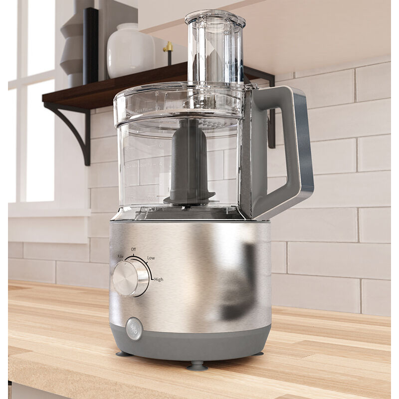 GE 12-Cup Food Processor with Accessories, , hires