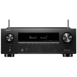 Denon 7.2 Ch. 95W 8K AV Receiver with Built-In HEOS - Black, , hires