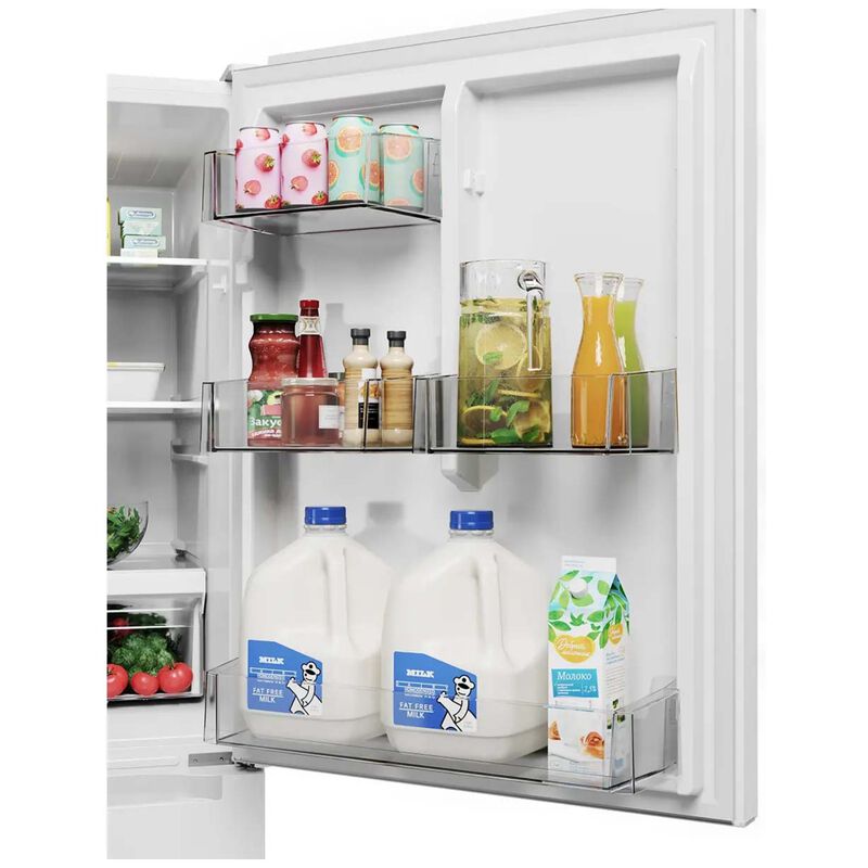 Midea 30 in. 18.7 cu. ft. Garage-Ready Bottom Freezer Refrigerator - White, , hires