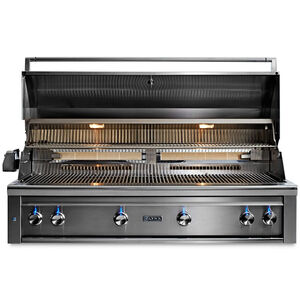 Lynx Professional 54 in. 4-Burner Built-In Natural Gas Grill with Rotisserie & Smoker Box - Stainless Steel, , hires