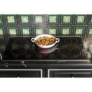 Cafe 36 in. 5-Burner Smart Electric Cooktop with Simmer Burner & Power Burner - Stainless Steel, , hires