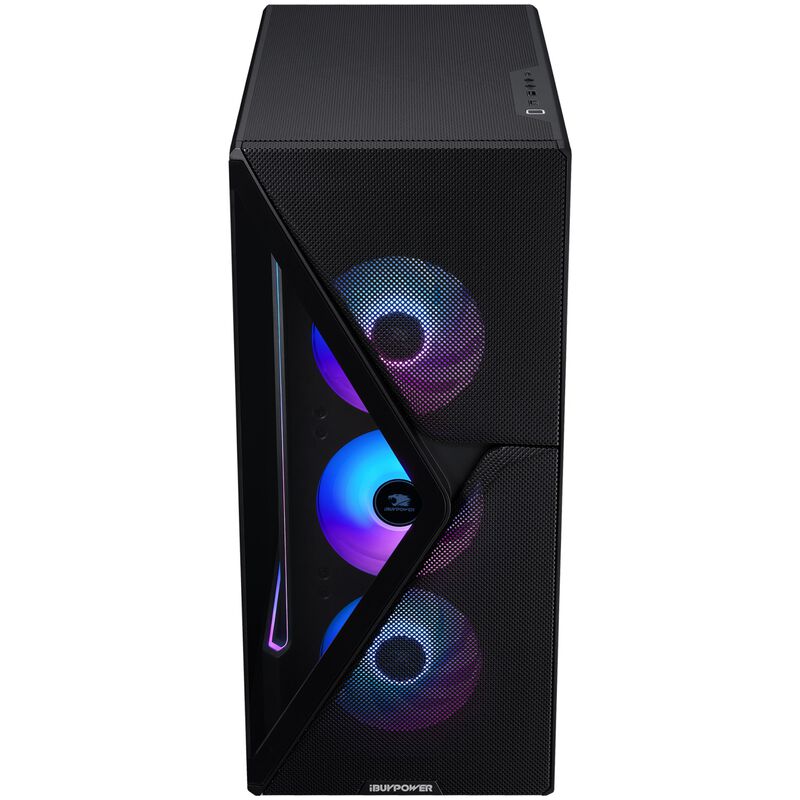 iBUYPOWER Slate Gaming Desktop with Intel Core i7 14700F, 20-Core CPU, NVIDIA GeForce RTX 4060, 8GB VRAM GPU, 32 GB RAM, 1 TB SSD & Windows 11 Home - Black, , hires