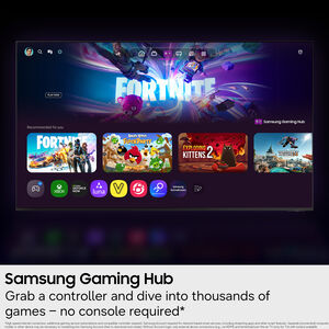 Samsung - 75" Class M70H Mini LED 4K UHD Smart Tizen TV, , hires