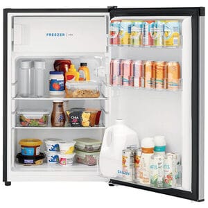 Frigidaire 22 in. 4.5 cu. ft. Mini Fridge with Freezer Compartment - Silver Mist, , hires
