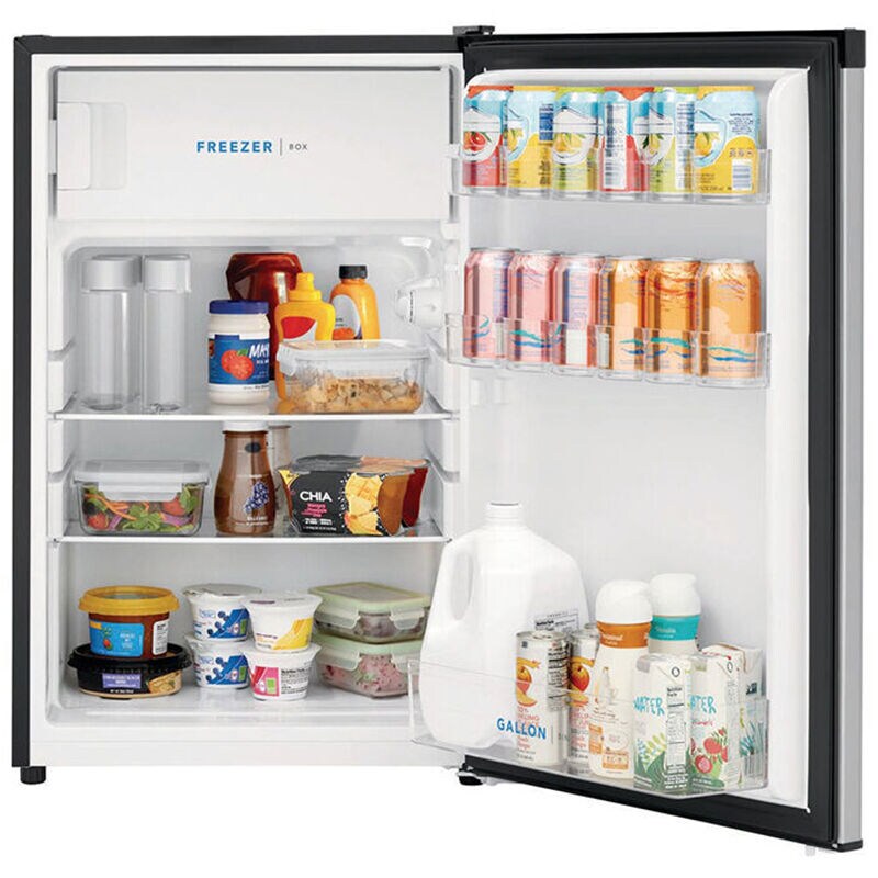 Frigidaire 22 in. 4.5 cu. ft. Mini Fridge with Freezer Compartment - Silver Mist, , hires