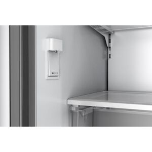 Whirlpool 36 in. 23.4 cu. ft. Smart Counter Depth French Door Refrigerator with Ice & Water Dispenser - Fingerprint Resistant Stainless Steel, , hires