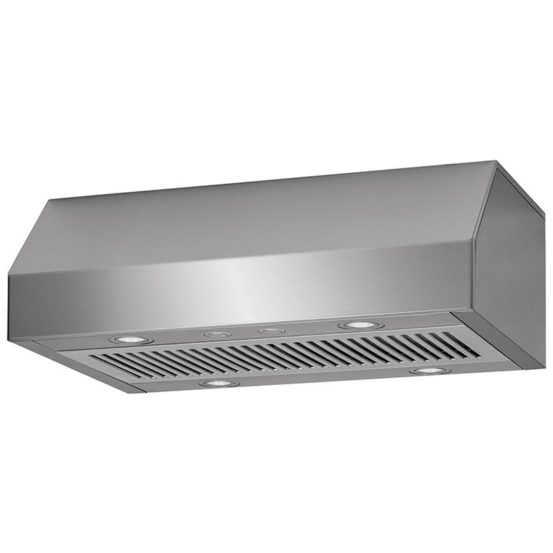 Frigidaire 30 in. Canopy Pro Style Range Hood with 3 Speed Settings, 400 CFM, Ducted Venting & 1 LED Light - Smudge-Proof Stainless Steel, , hires