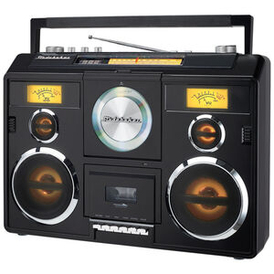 Studebaker Sound Station Bluetooth/AM/FM/Cassette/CD Boombox, , hires