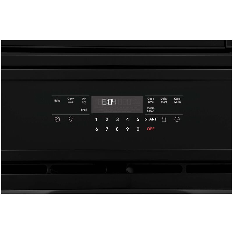 Frigidaire 27 in. 5.4 cu. ft. Electric Microwave/Wall Oven Combo with Standard Convection & Sensor Cooking - Black, , hires