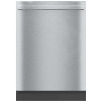Miele 24 in. Smart Built-In Dishwasher with AutoDos System, Top Control, 43 dBA Sound Level, 16 Place Settings, 7 Wash Cycles & Sanitize Cycle - Stainless Steel | G7176SCVISF