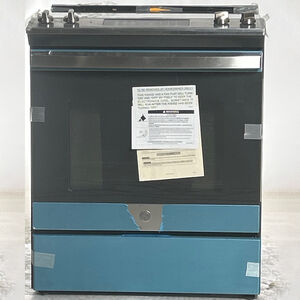 GE 30 in. 5.3 cu. ft. Slide-In Electric Range with Smoothtop Burners - Stainless Steel (Open Box Excellent Condition), , hires